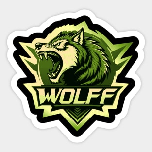 Wolf wolf lover Sticker